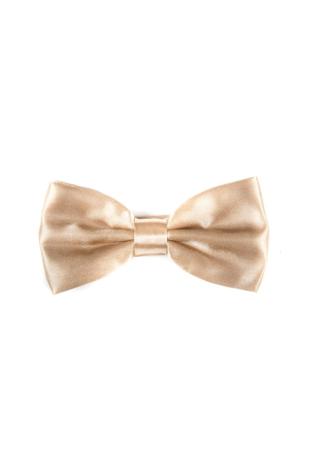 PARIS BOW TIE- Gold Satin 