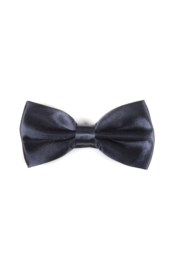 PARIS BOW TIE- Navy Satin 