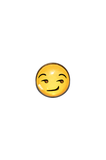 PERLAH PIN - Emoji Smirk Face