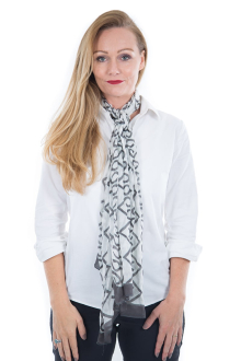 ASHLEY SCARF-Signature Perlah Print ASHLEY SCARF-Signature Perlah Print