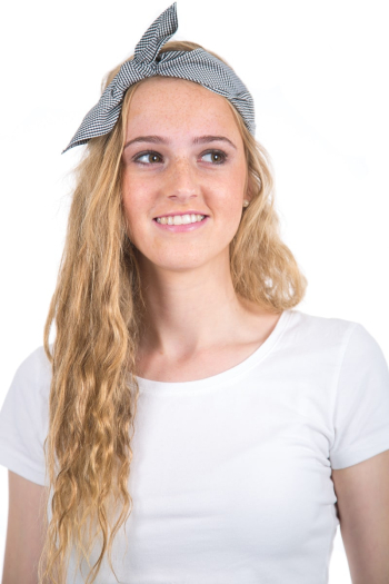 PERLAH BANDANNA - Alex Mini Check PERLAH BANDANNA - Alex Mini Check