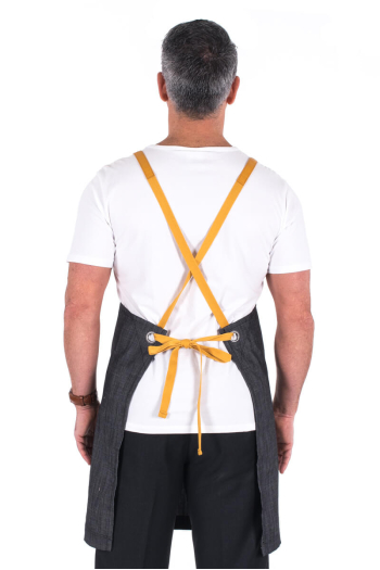 RUPERT BIB-APRON INTERCHANGABLE STRAPS - Mustard 