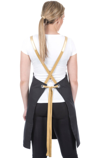RUPERT BIB-APRON INTERCHANGABLE STRAPS - Gold 