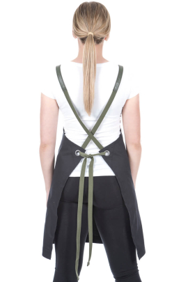 RUPERT BIB-APRON INTERCHANGABLE STRAPS - Khakie RUPERT BIB-APRON INTERCHANGABLE STRAPS - Khakie