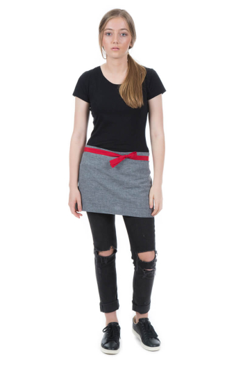 DANNI TOOLBELT- Grey with Contrast Red Ties DANNI TOOLBELT- Grey with Contrast Red Ties