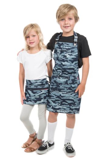 KIDS DYLON TOOLBELT-Camouflage with Contrast Indigo Denim KIDS DYLON TOOLBELT-Camouflage with Contrast Indigo Denim