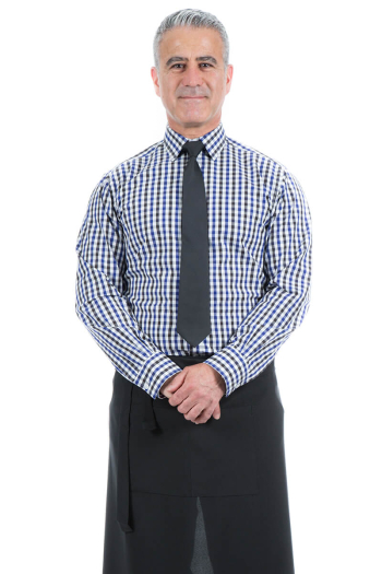 PARIS LONG WAIST APRON-Black