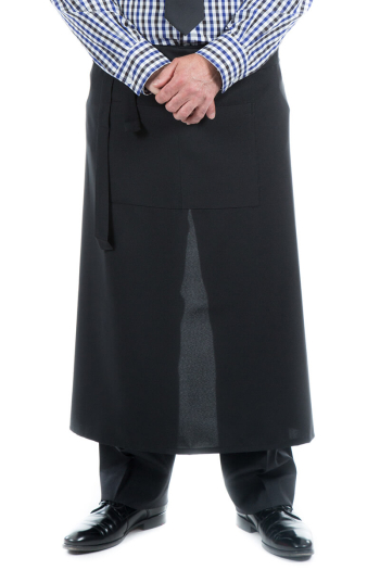 PARIS LONG WAIST APRON-Black