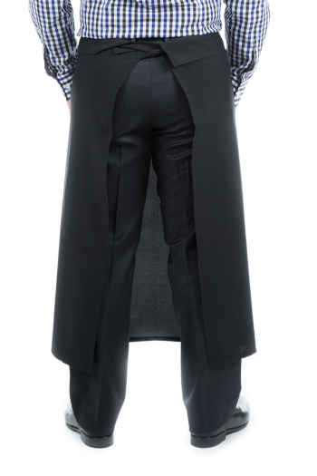 PARIS LONG WAIST APRON-Black