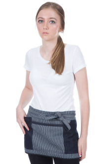 REED TOOLBELT-Striped Navy Denim