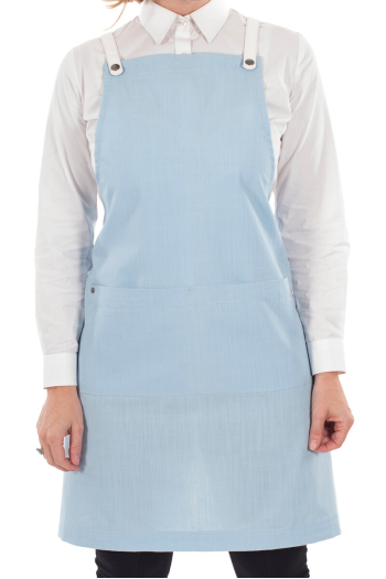 RUPERT BIB APRON-Light Blue RUPERT BIB APRON-Light Blue