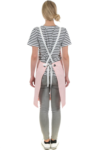 RUPERT BIB APRON-Light Pink 