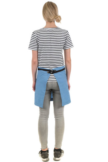 RUPERT-MID WAISTED APRON-Sky Blue RUPERT-MID WAISTED APRON-Sky Blue