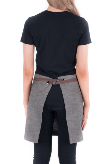 RUPERT-MID WAISTED APRON-Mocha