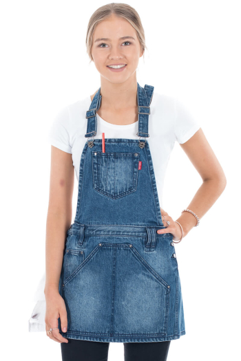 TOMMY BIB APRON-Vintage Navy Denim                                                         Limited Edition 