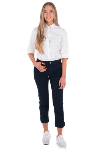 TOBY UNISEX CHINO-Black Woman's