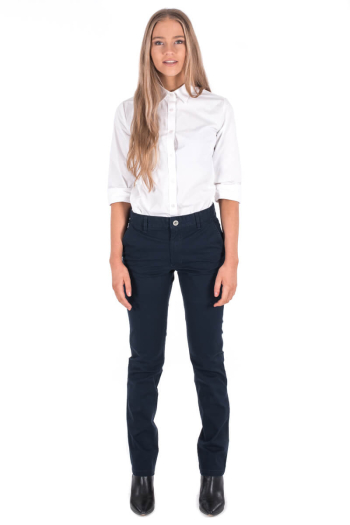 TOBY UNISEX CHINO-Navy Woman's