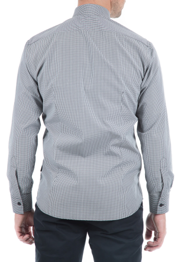 MEN'S ALEX SHIRT- Mini Check Black MEN'S ALEX SHIRT- Mini Check Black