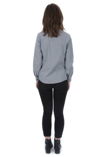 WOMAN'S ALEX SHIRT-Mini Check Black WOMAN'S ALEX SHIRT-Mini Check Black