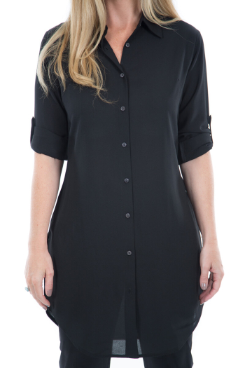 SOPHIA TUNIC- Black 