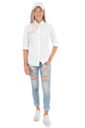 WOMAN'S TYLER SHIRT-White 